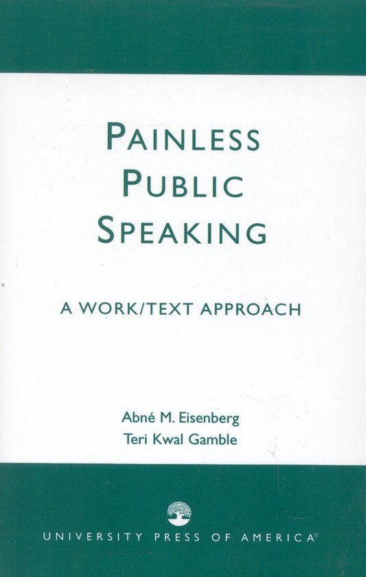 Painless Public Speaking - cover