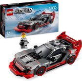 LEGO 76921 Speed Champions Audi S1 e-tron quattro racewagen Speelgoed Auto Bouwpakket voor kinderen, Cadeau voor Jongens en Meisjes vanaf 9 jaar die graag Rollenspellen spelen 76921