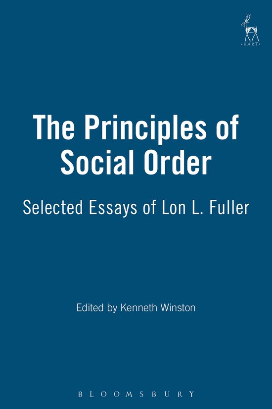 The Principles of Social Order - cover