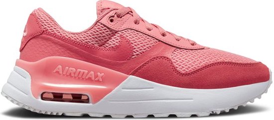 Foto: Nike air max systm dames sneakers maat 38 5 roze wit rood casual