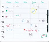 GreenStory - Familie week planbord - 5 personen - Familieagenda - Groot - Sticky Whiteboard - met Sticky Pen