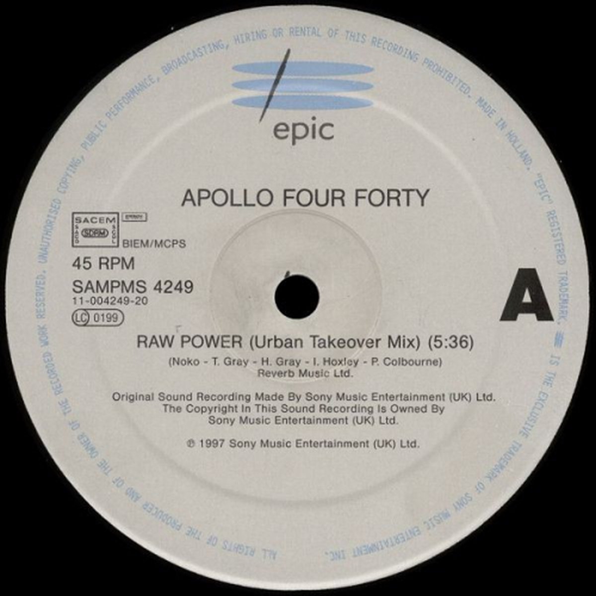 Apollo Four Forty - Raw Power