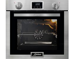 Kaiser Gasfornuis EG 6372, met 1-voudige telescoopgeleider, inbouwgasoven, zelfvoorzienend, 79L, grill, draaispit Kaiser Gasfornuis EG 6372, met 1-voudige telescoopgeleider, inbouwgasoven, zelfvoorzienend, 79L, grill, draaispit