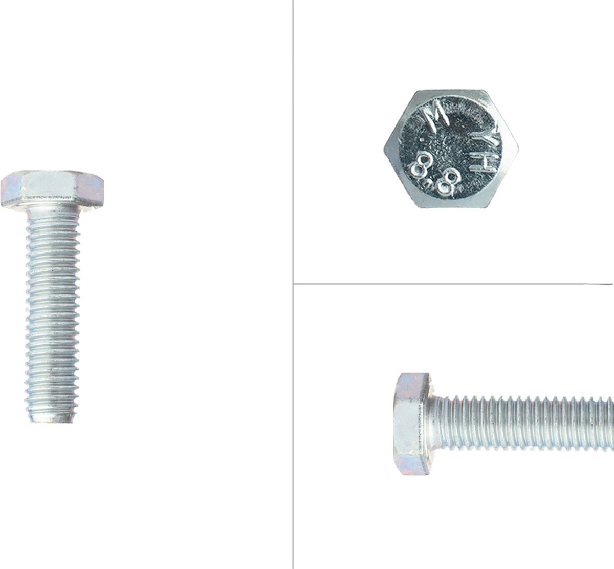 Tapbouten Verzinkt M8 x 20 mm | 200 stuks