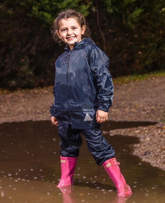 Trespass Baby's knop waterdicht regenpak Trespass Baby's knop waterdicht regenpak