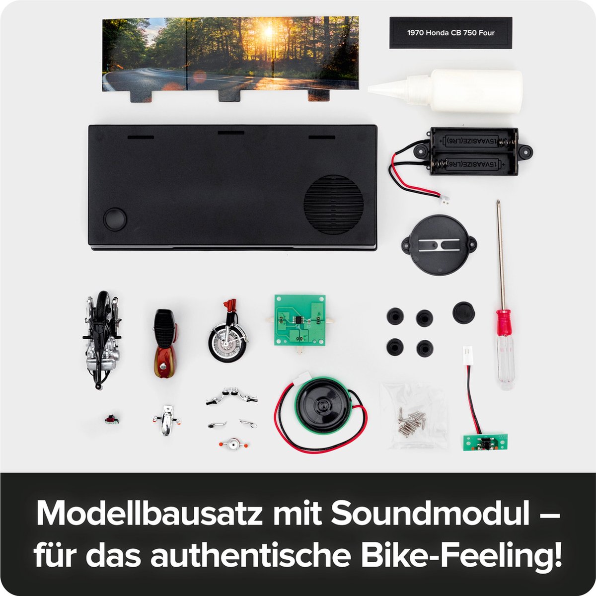 Franzis Build your Legend - Honda CB 750 modelvoertuig thumbnail 3