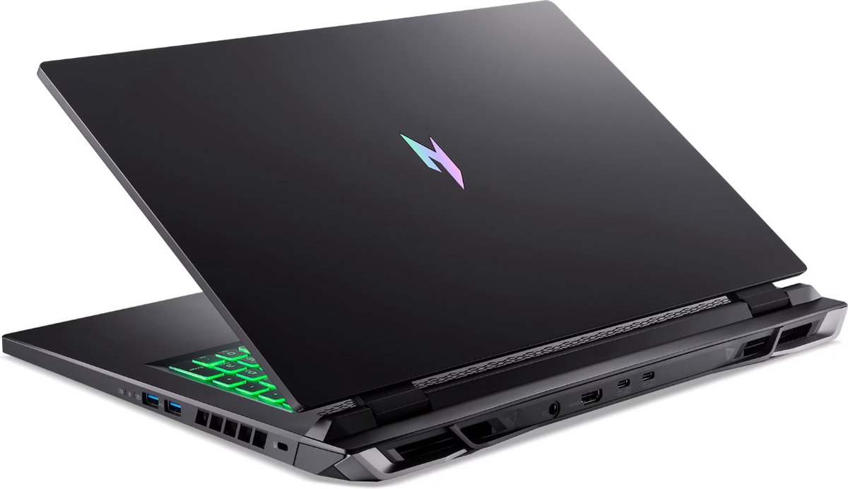 Acer Nitro 17 AN17-42-R1GA AMD Ryzen™ 7 8845HS Laptop 43,9 cm (17.3") Quad HD 32 GB DDR5-SDRAM 1 TB SSD NVIDIA GeForce RTX 4070 Wi-Fi 6E (802.11ax) Windows 11 Home Zwart — afbeelding 3