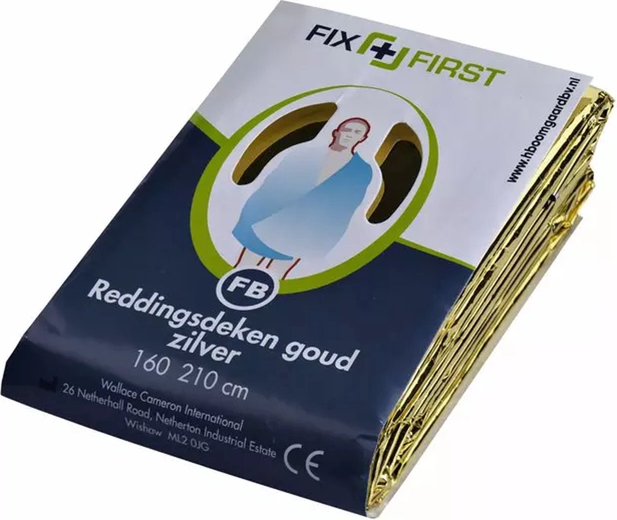 Goedkoopste 4 STUKS - Nooddeken - Reddingsdeken - Isolatiedeken - EHBO Deken - Oververhitting - Onderkoeling - Noodpakket - Goud/Zilver - 160 x 210