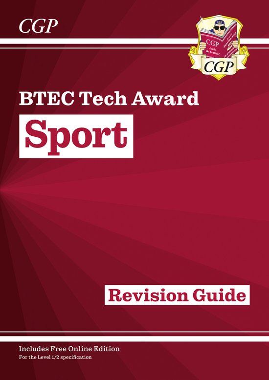 CGP BTEC Tech Awards- BTEC Tech Award in Sport: Revision Gui ... - cover