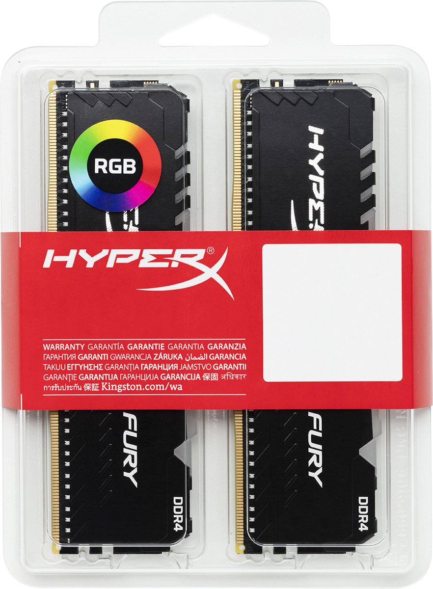Corsair Vengeance DDR4 4000 MHz C19 XMP 2.0 High Performance Desktop werkgeheugen Kit 2933 MHz. 2 x 8 GB zwart