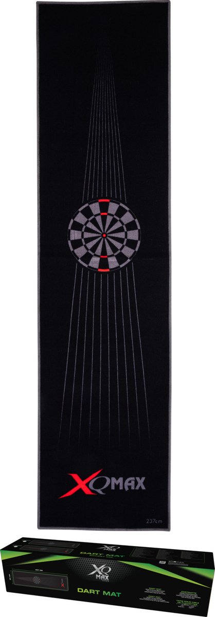 XQ Max Carpet Dartmat Red 237x80 van XQ Max — afbeelding 3