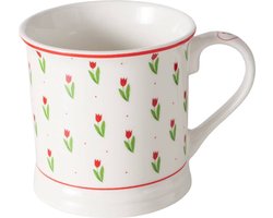 Mok voor koffie en thee DANIQUE, tulpontwerp, 420 ml