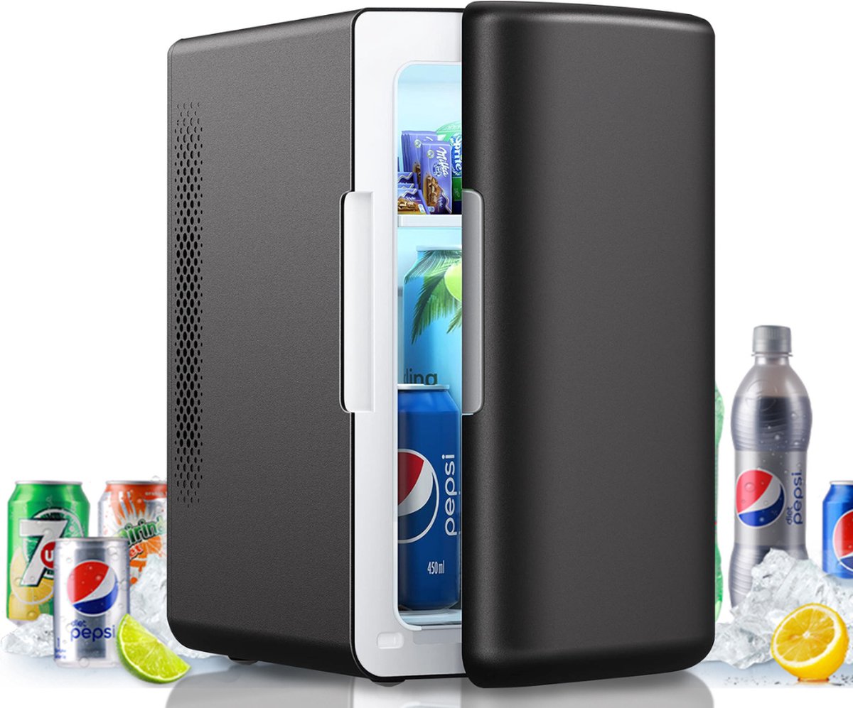 Dailysupplies Minibar Mini Koelkast Skincare Fridge Ultra Black