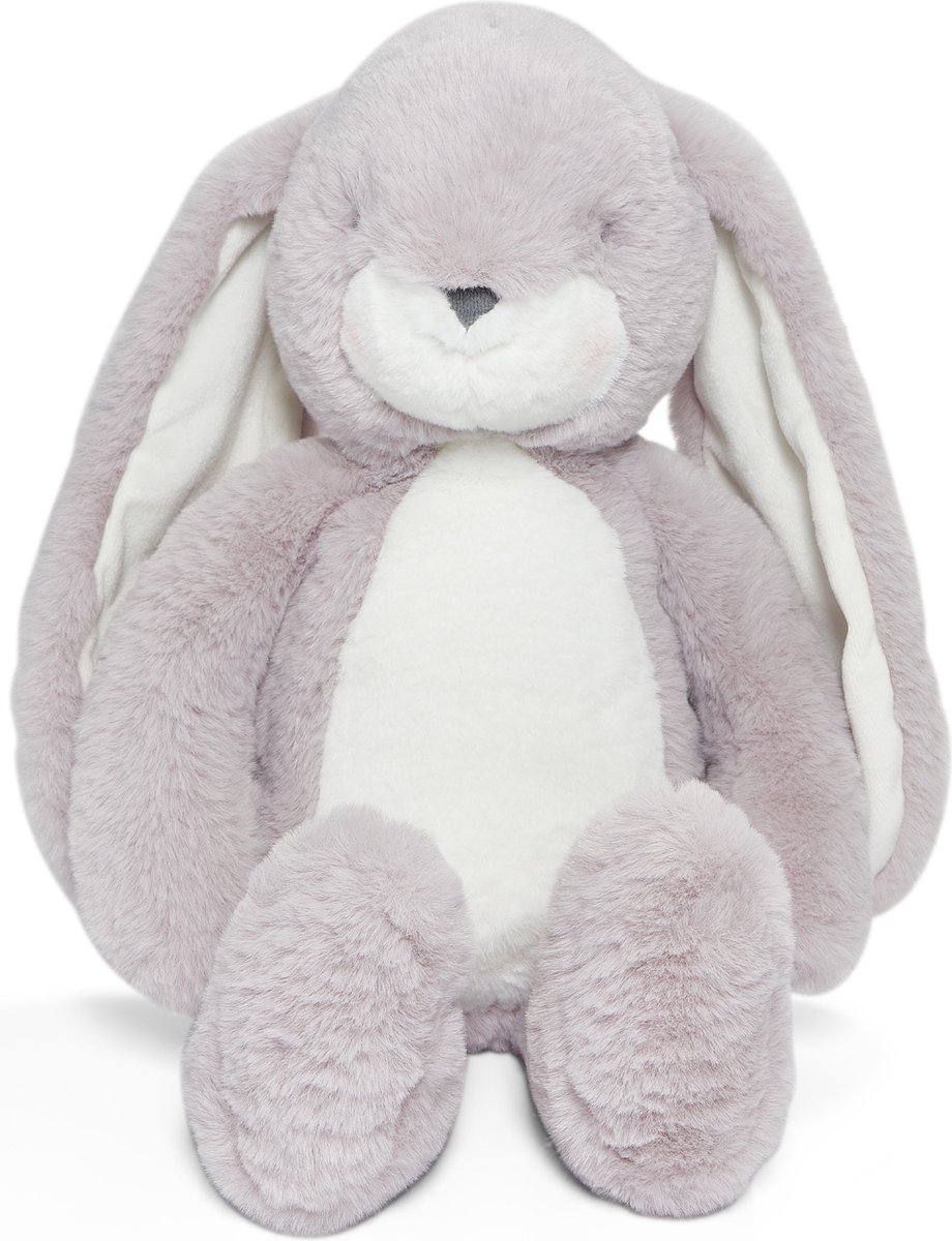Bunnies By The Bay Floppy Nibble Konijn - Knuffeldier - Knuffel voor kinderen - Geborduurde details - 44 cm - Lila
