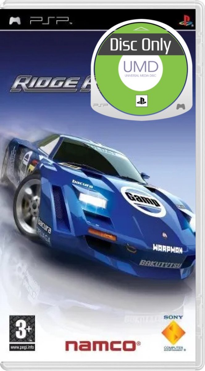Ridge Racer 2-Platinum Duits (PSP) Gebruikt