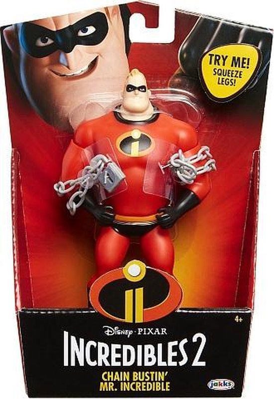 The Incredibles 2 - actiefiguur de Kettingbrekende Meneer Incredible |  bol.com
