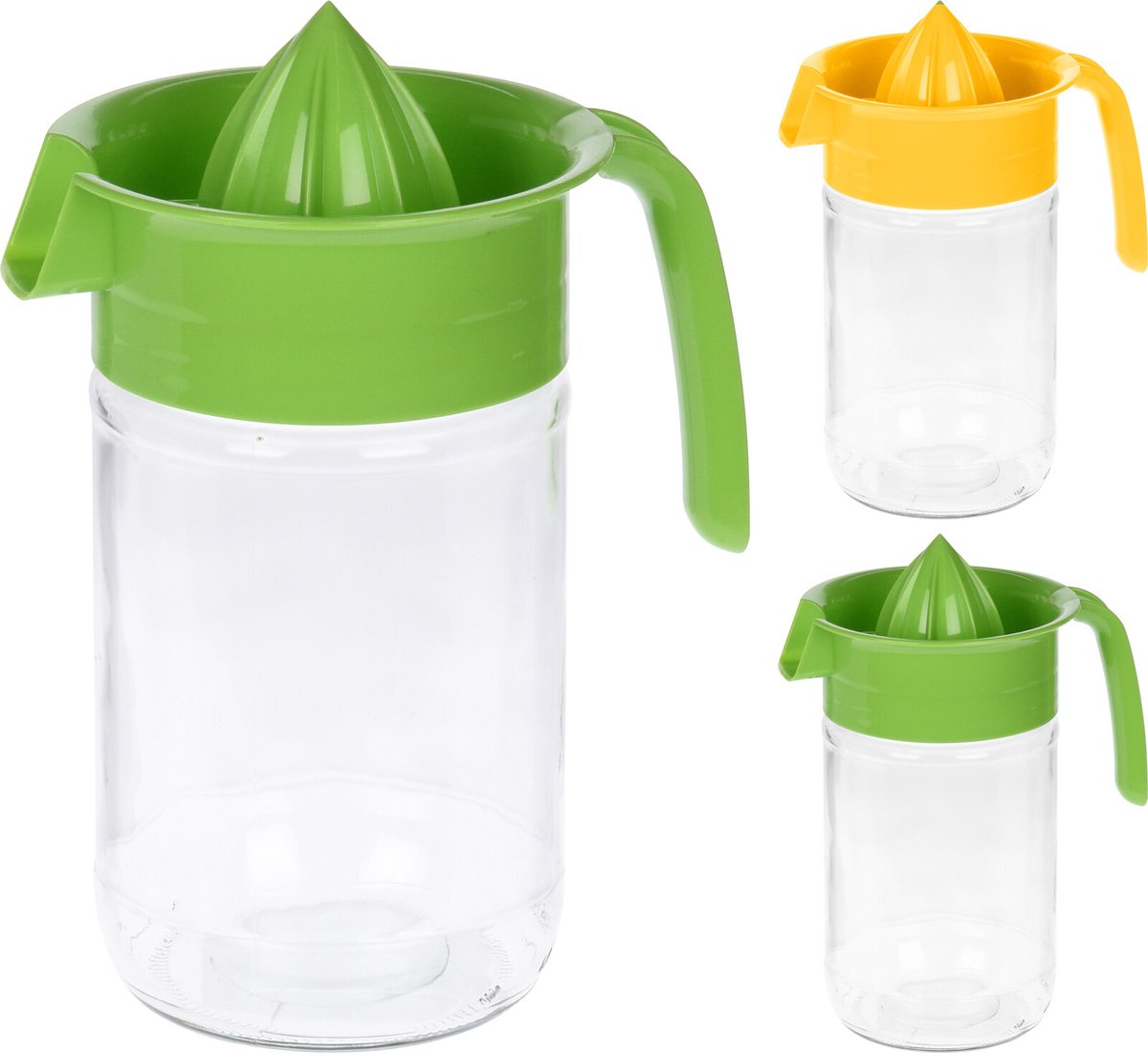Excellent Houseware Citruspers transparant 660ml H19cm (1 stuk) assorti