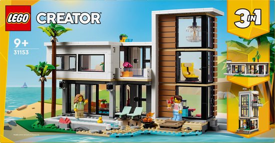 LEGO Creator 3en1 La maison moderne 31153