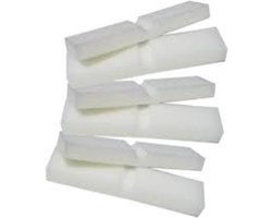6x filtervlies geschikt voor Fluval FX4/FX5/FX6 Fine filter pad
