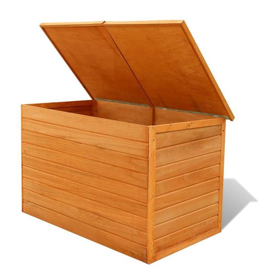 Opbergbox Bruin Hout / Opbergkist / opbergbank / opberg box / voorraad