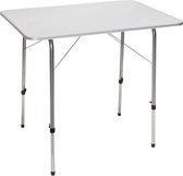 Bo-Camp - Camping tafel - Hoogte verstelbaar - 80x60 cm