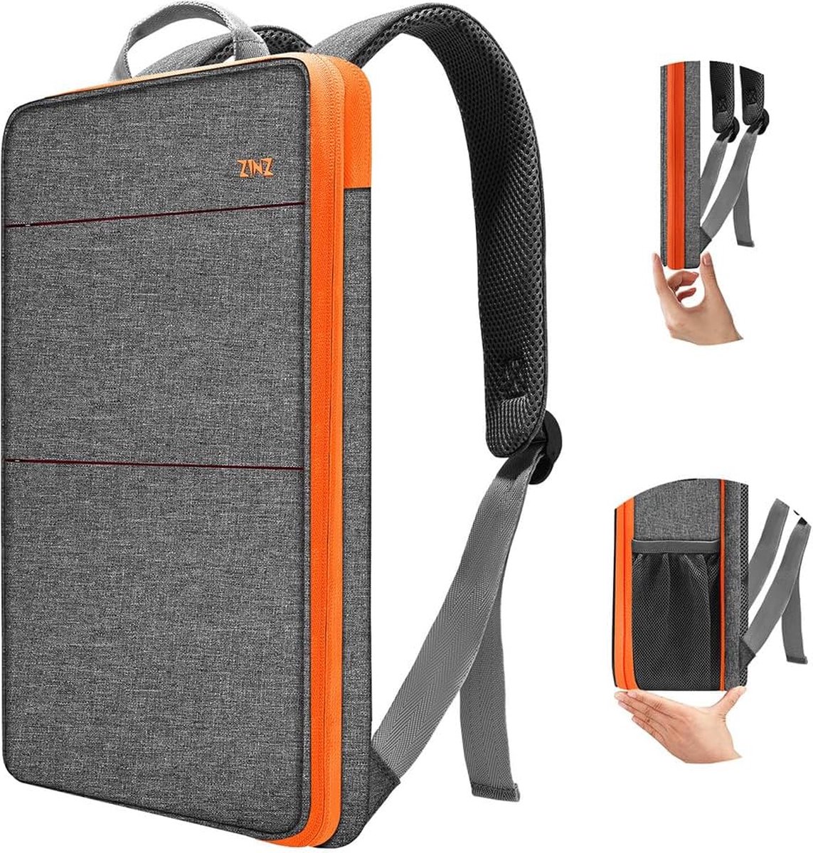 13 14 15 16 Inch Slanke en Uitbreidbare Laptop Rugzak Waterdichte Notebook Tas voor Mannen en Vrouwen