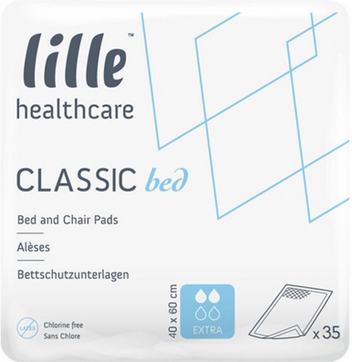 Lille Classic Bed Extra 40 x 60 cm - 6 pakken van 35 stuks