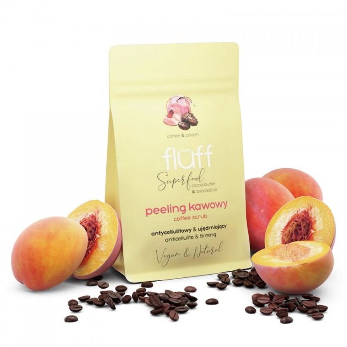 Fluff - Coffee Scrub Coffee Scrub For Body Firming & Anti-Cellulite