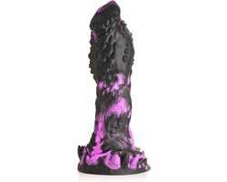 LustyToys ® Grim Monster Dildo Zwart Paars