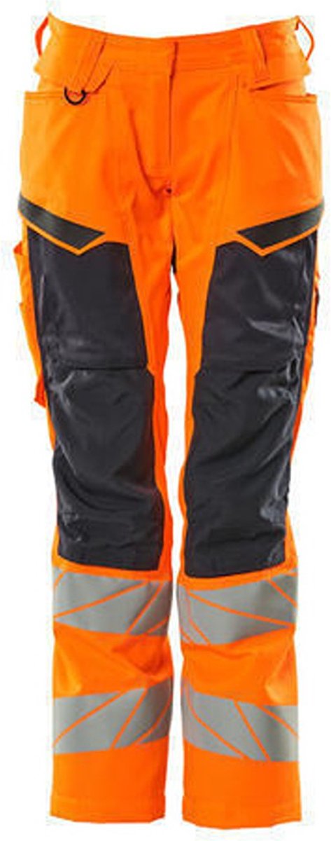 Mascot Accelerate Safe Broek met kniezakken 19578-236 - hi-vis oranje/donkermarine - C36 - 76