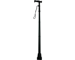 Benson Care Wandelstok - Opvouwbaar - Linkshandig & Rechtshandig - Zwart