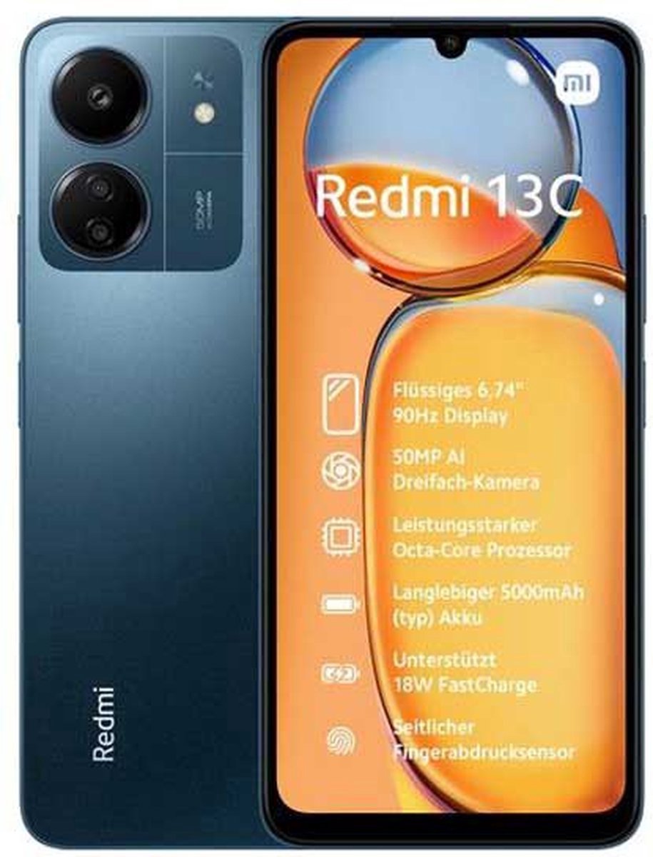 Xiaomi Redmi 13c - 256 Gb Blauw