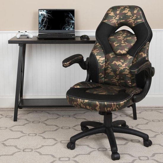Dowinx Gamingstoel, racing, gamerstoel met lentekussen, ergonomische gamingstoel met lendensteun, bureaustoel, PU-leer, pc-stoel, brede rugleuning, 150 kg, lila