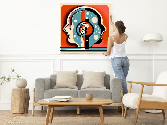 Kunstprint | Wanddecoratie | Dibond | 60 × 60 cm