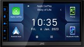 JVC KW-M785DWB 2-DIN Digital Media Receiver met 6.8" Capacitive Touch Monitor - Draadloos Apple Carplay / Android Auto