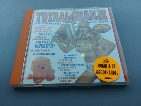 TOTAAL ORANJE - 16 supergezellige oranje meezingers