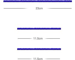 *** Viltstrips vervangers geschikt voor Dyson mondstuk - 3 strips voor V7, V8, V10 en V11 borstels - van Heble® ***