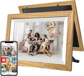 BestHome Premium Digitale Fotolijst 10.1 inch - 32GB - Touchscreen - Gebruiksvriendelijk - Fotokader - Glazen HD+ display - Digitaal Fotolijstje - Met Wifi en Frameo App