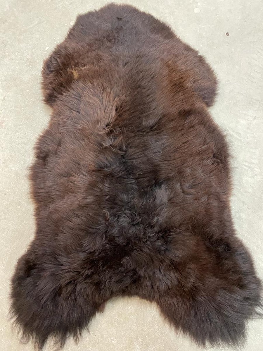 Schapenvacht Bruin 110 cm