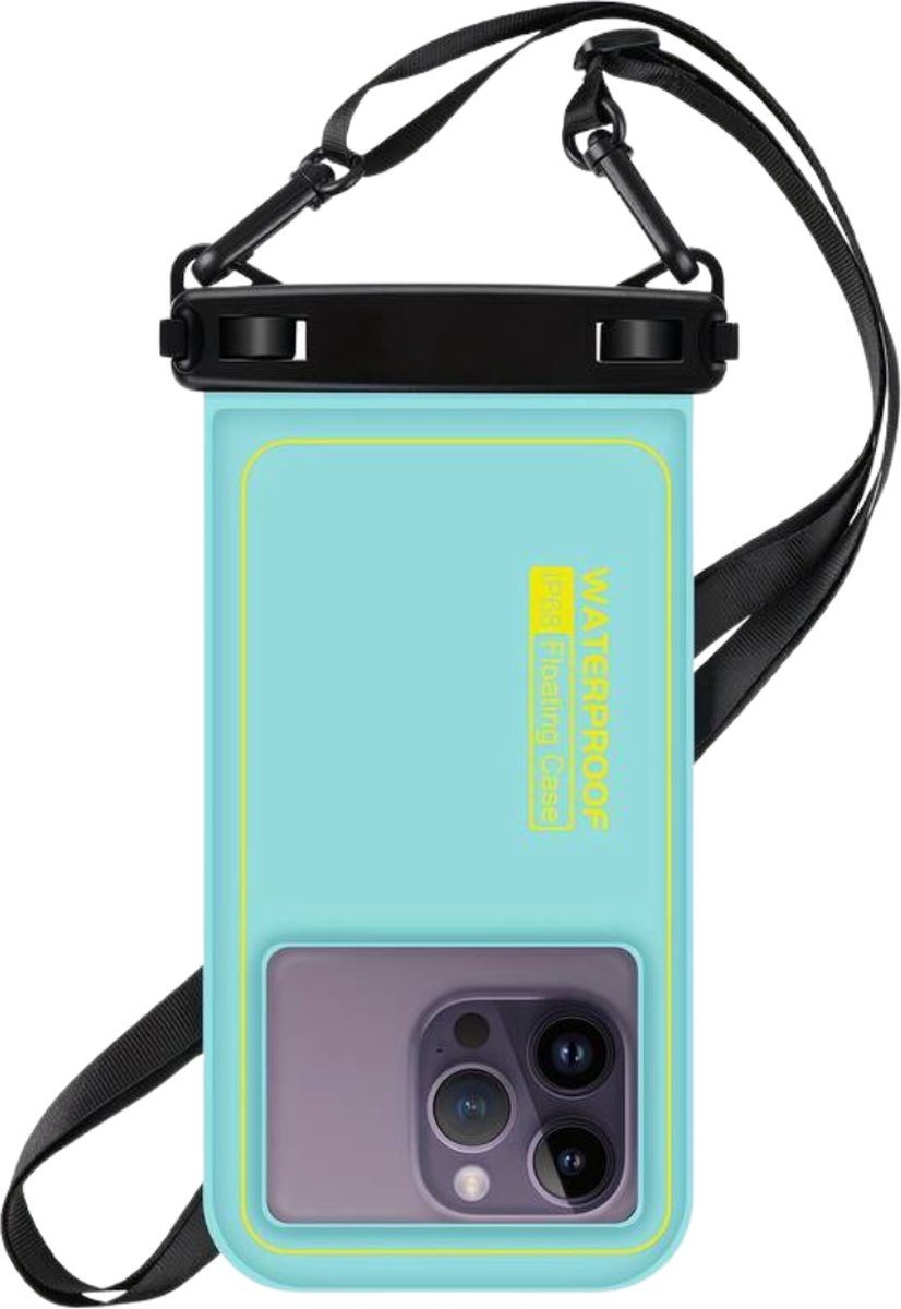 Livano Waterdichte Telefoonhoesjes - Waterdicht Telefoonzakje - Waterproof Festival Opbergtasje - Documententasje - Waterbestendig - Groen