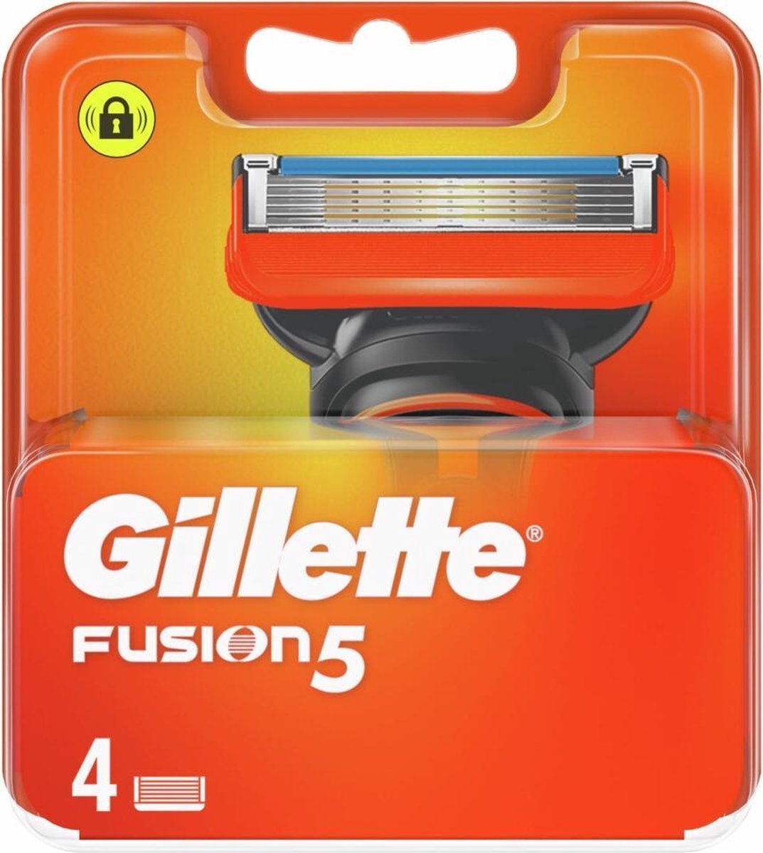 Gillette - Fusion interchangeable razor blades 4 - piecesML