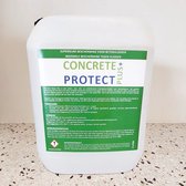 Impregneermiddel voor betonvloeren, natuursteen, marmer, graniet en laagporeuze materialen - olie en vet afstotend - water afstotend - kleurloos / onzichtbaar - IN2-PROTECT+ 5L