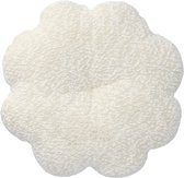 Blokker Kussen Flower - Ø 40cm - Teddy