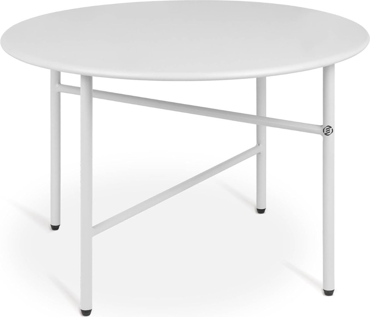 Equivera Bijzettafel Buiten - Bijzettafel Tuin - Salontafel Buiten - Salontafel Tuin - Koffietafel Buiten - Voor Binnen en Buiten - Must Have Voor Jouw Tuin! Grijs