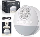 Eketa White Noise Machine - Slaaphulp met 20 geluiden - Slaaptrainer - Kalmerende Slaaphulp met Witte Ruis voor Volwassenen, Kinderen en Baby's - Inclusief USB-kabel