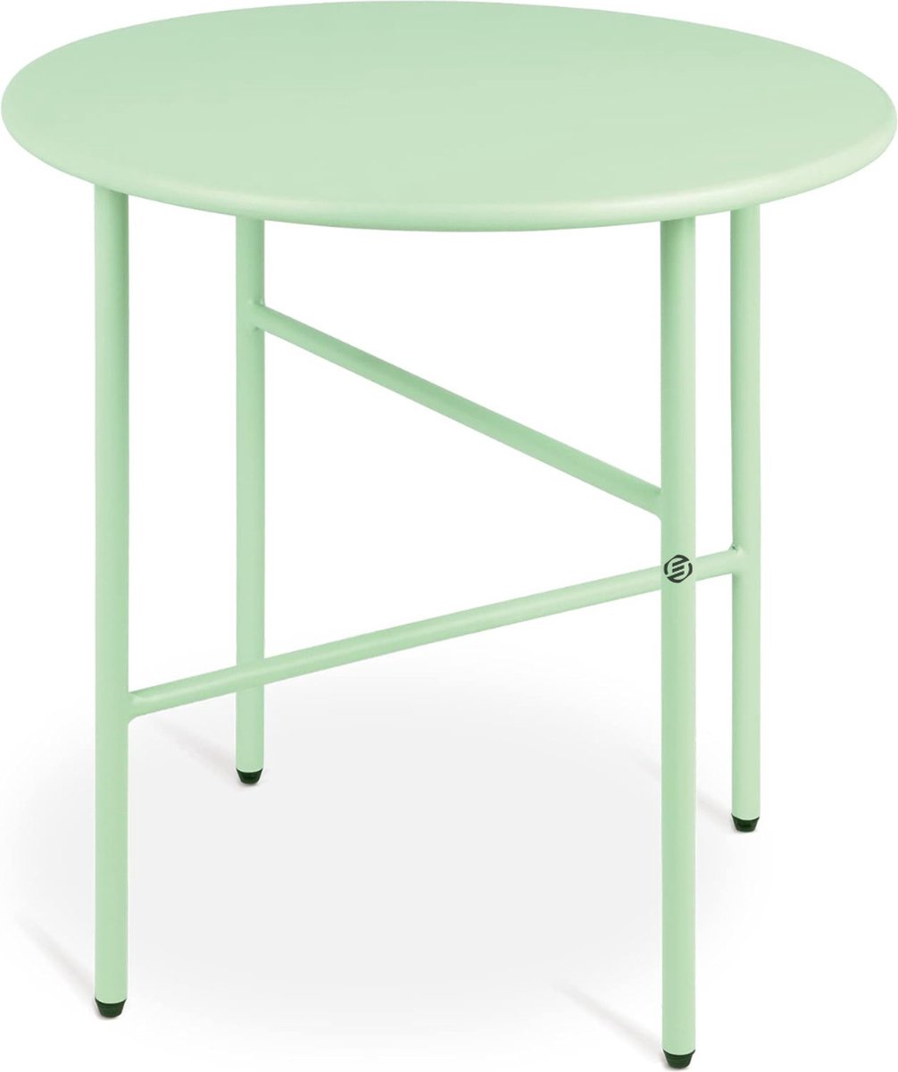 Equivera Bijzettafel Buiten - Bijzettafel Tuin - Salontafel Buiten - Salontafel Tuin - Koffietafel Buiten - Voor Binnen en Buiten - Must Have Voor Jouw Tuin!