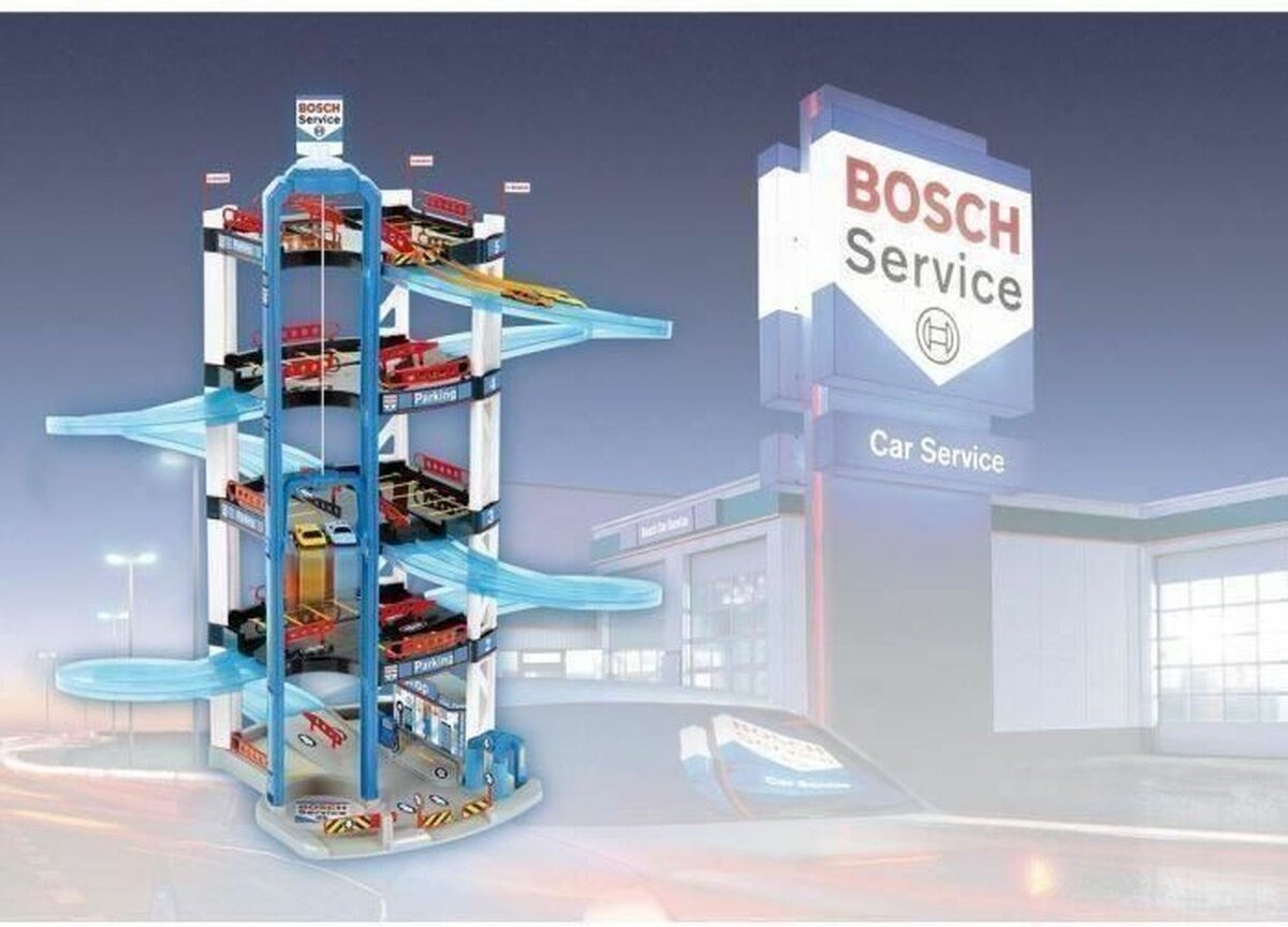Klein Toys - Bosch mini speelgoed parkeergarage - autogarage - speelgoedgarage - vijf verdiepingen — afbeelding 18