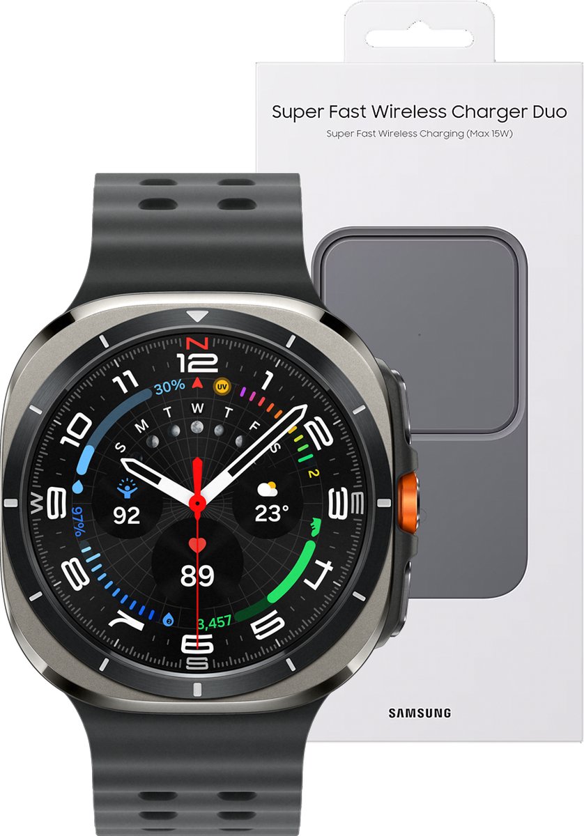 Galaxy watch 3 titanium charger new arrivals