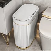 Acheter Poubelle Automatique Intelligente De 20 L Avec Couvercle étanche à Capteur électrique 3 Méthodes D'ouverture Cuisine Salle De Bain Dortoir Silencieux Sans Odeur Haute