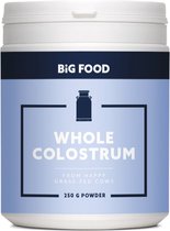 Big Food - Raw Colostrum Poeder (whole) -250 Gram - de beste kwaliteit Colostrum uit Denemarken (Colodan)